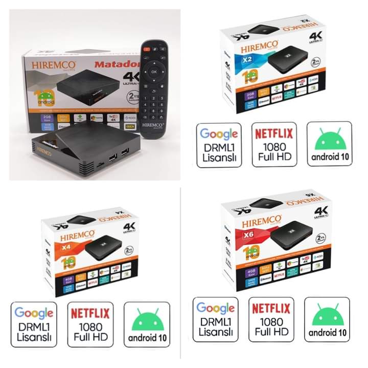 ANDROID TV BOXLAR